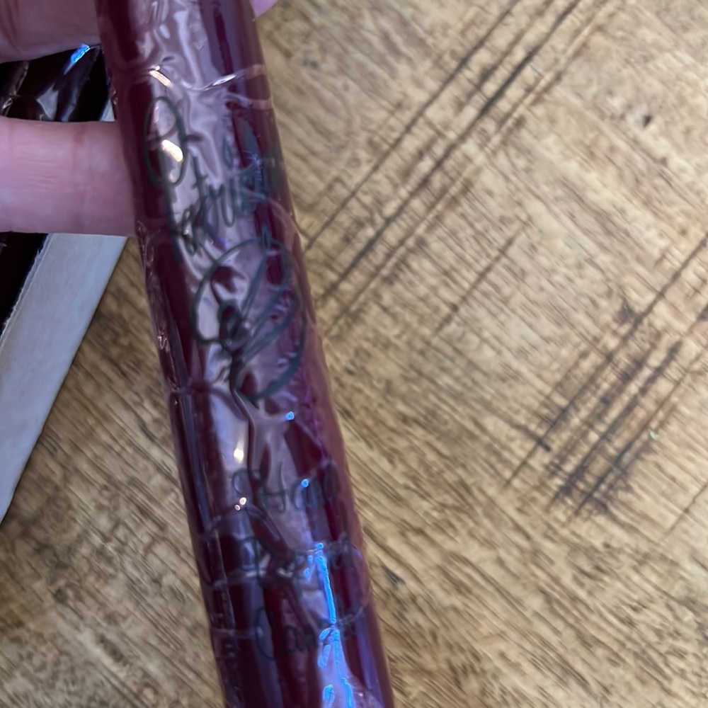 Patrician Vintage 15” Burgundy Hand Dipped Candles. Box of 12. Brand new - Picture 6 of 6